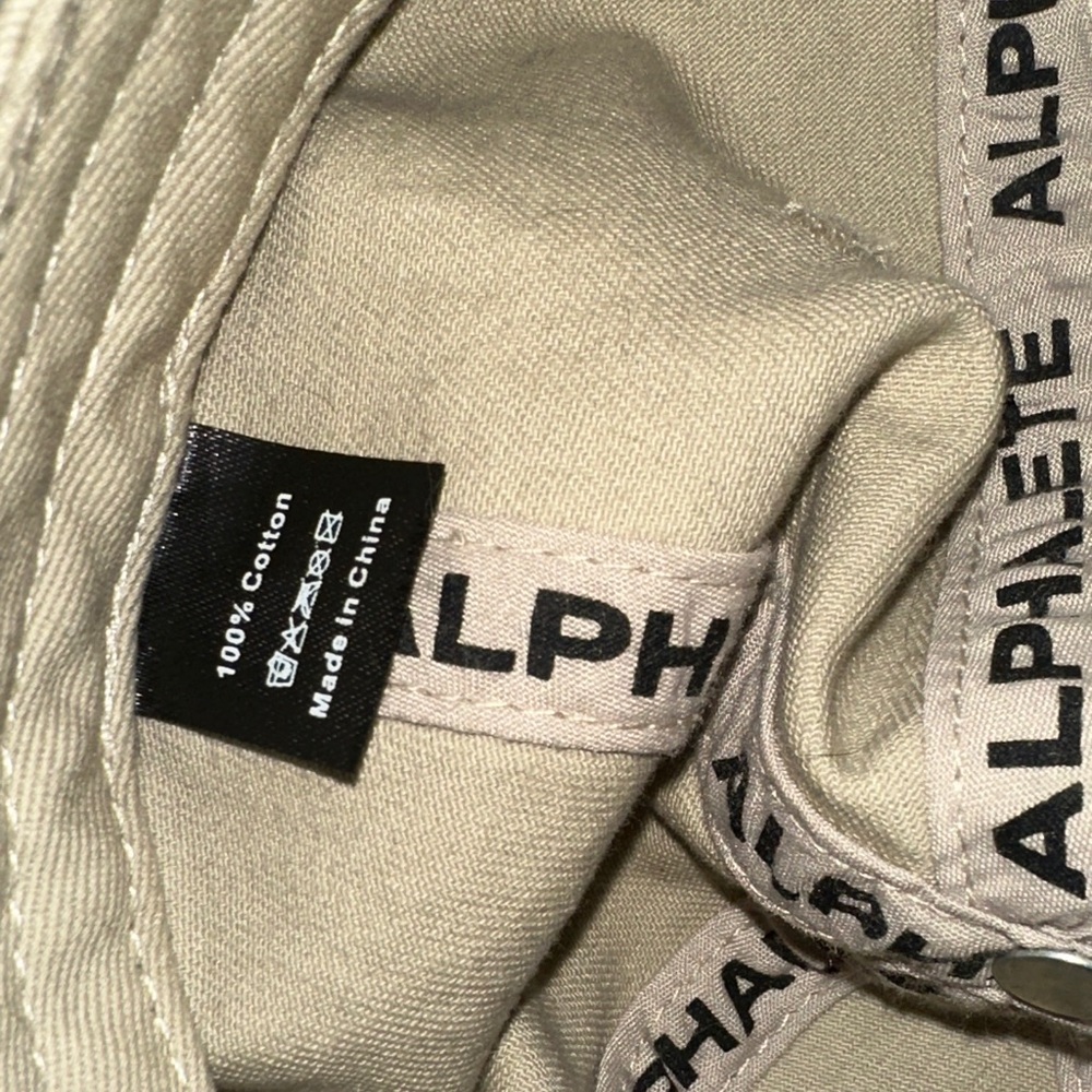 Alphalete Cream grey and Tan Caps BUNDLE - Picture 8 of 14
